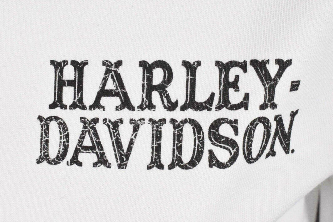 HD Branded Women's T-Shirt Bright White Forever Freedom Eagle (S07)