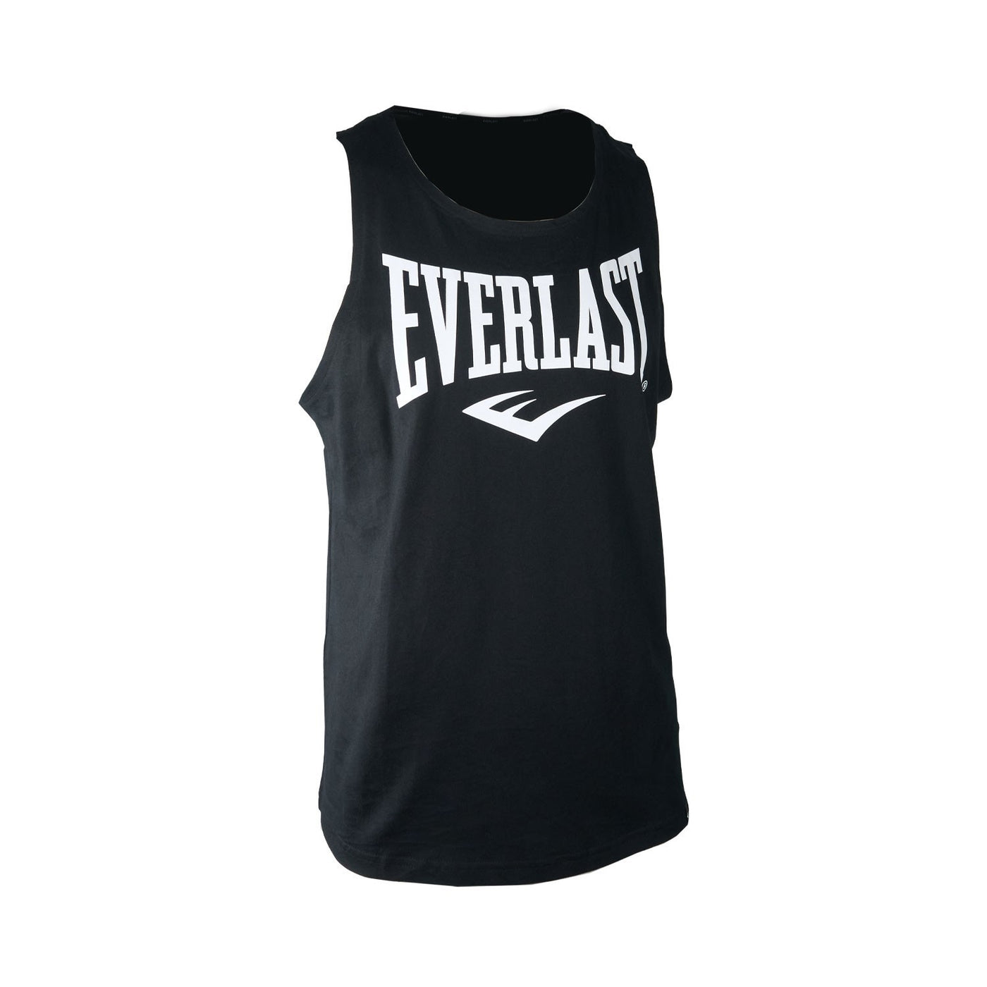 Everlast Men's Black Sleeveless Shirt Glenwood Tank Logo Vest - 2 Pack (S01)