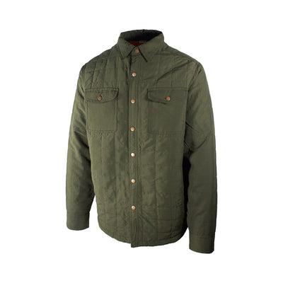 Field & Forest Men's Jacket Padded Grey, Brown, Green Shirt