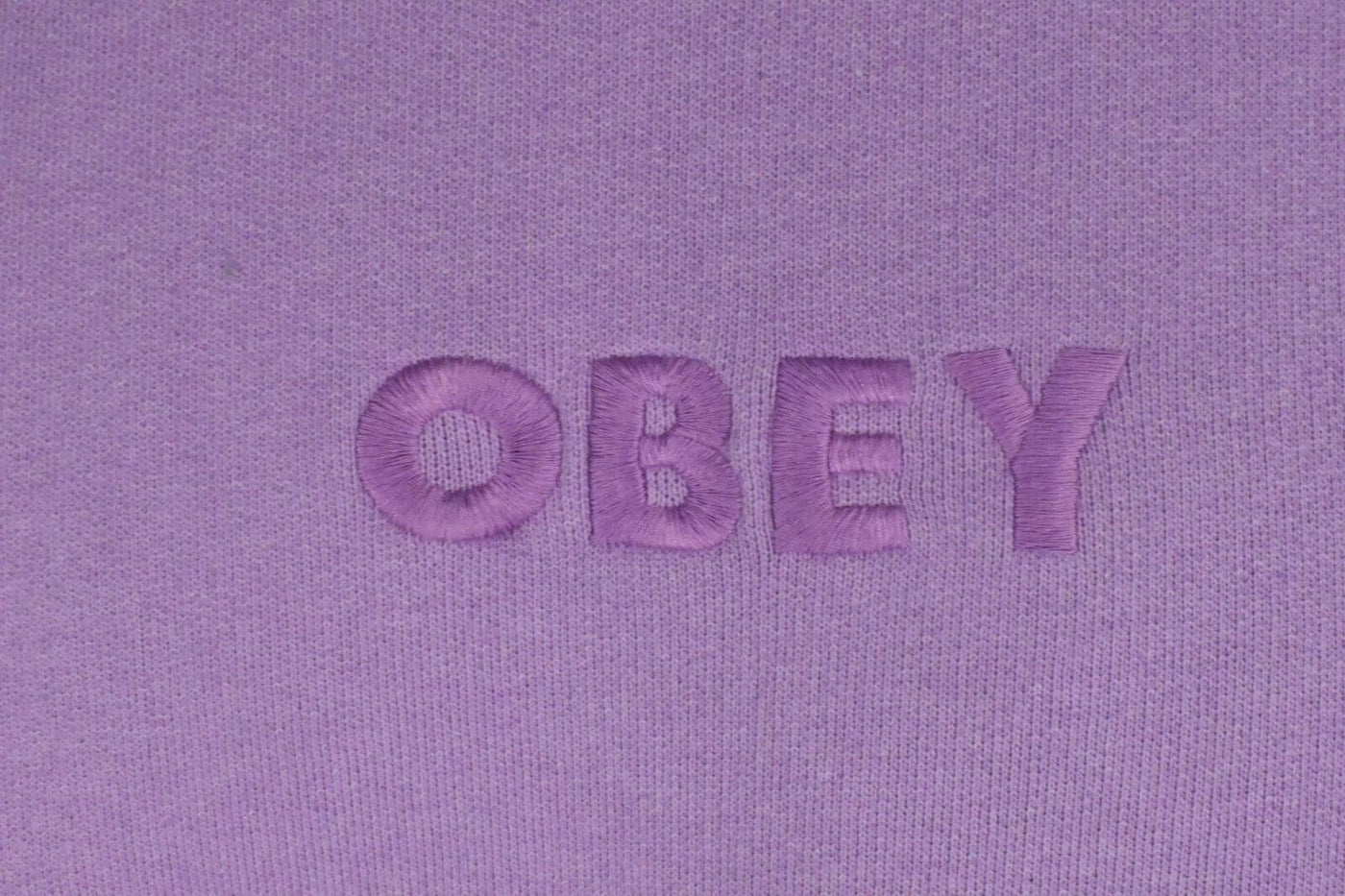 OBEY Men's Sweatshirt Orchid Bold Ideals Crew Neck Long Sleeve (122)