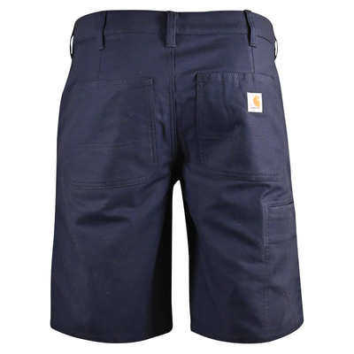 Carhartt Women's Chino Shorts Navy Rugged Flex Rigby Relaxed Fit