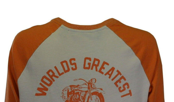 HD Branded Women's T-Shirt Orange World's Greatest Sport L/S Tee (S42)