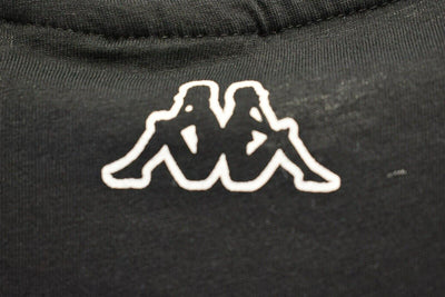 Kappa Men's T-Shirt Black Abelo Chest Logo S/S Tee (S07)
