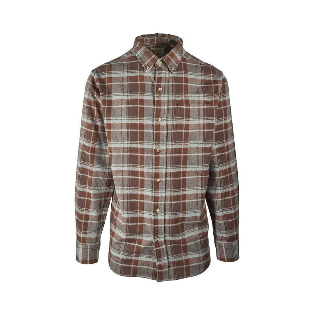 Redhead Men’s Plaid Shirt Ultimate Flannel Button Down L/S (S01 - S09)