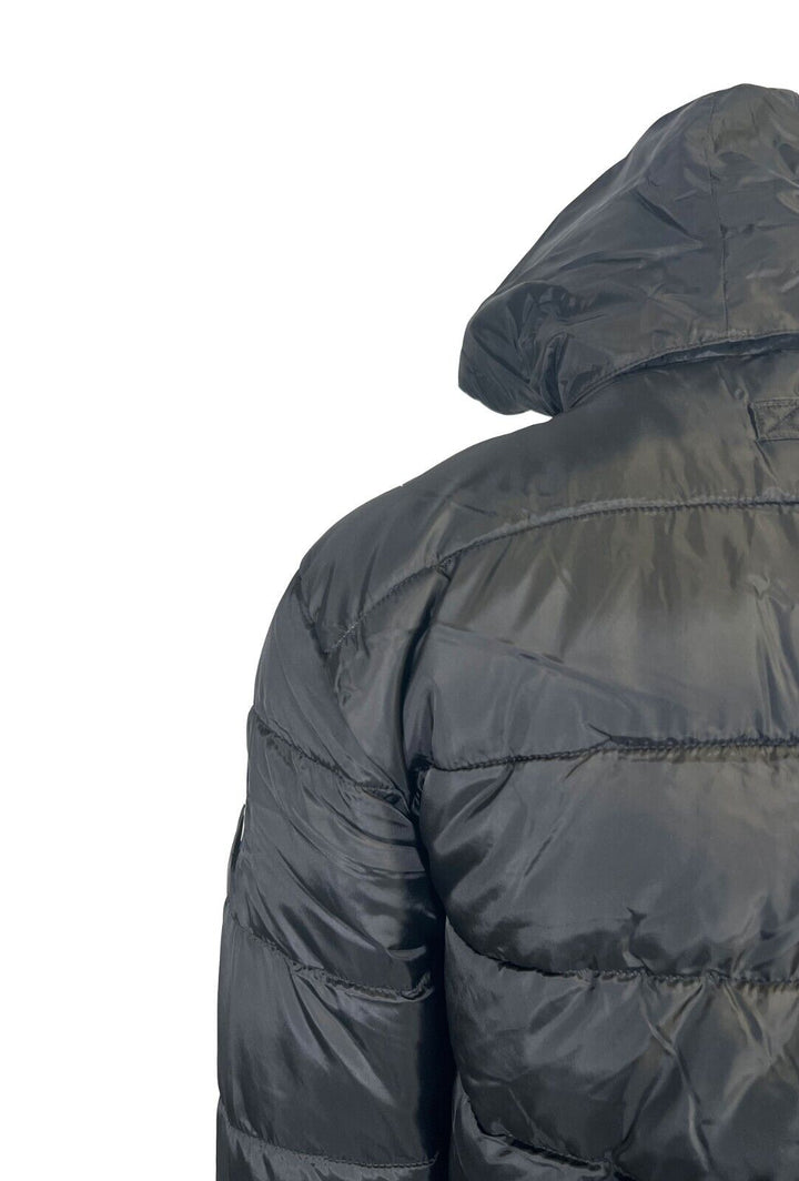 Gant Men's Black Jacket Active Cloud Puffer Hooded (S01)