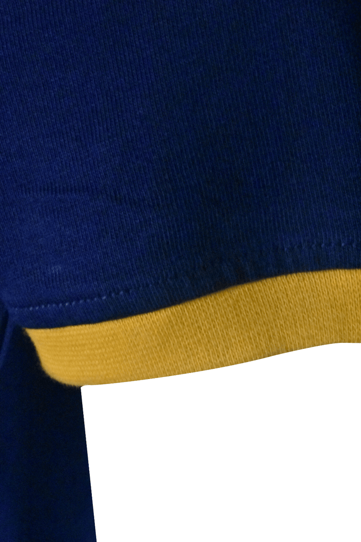 HD Branded Women's T-Shirt Essential V-Neck Ringer Short Sleeve (S03)