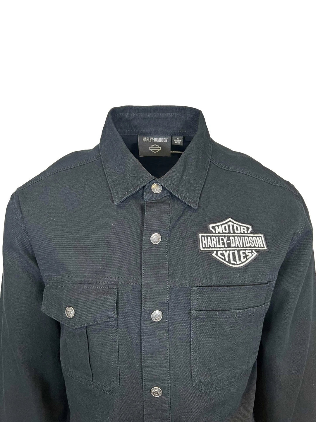 HD Branded Men’s Black Shirt Spirit of Freedom Long Sleeve (355)