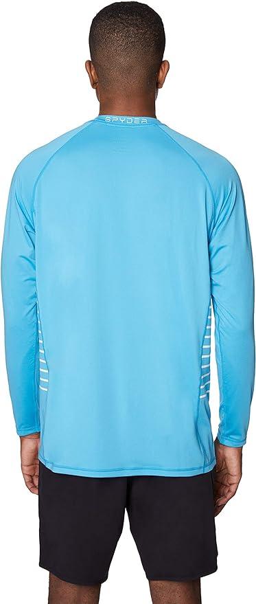 Spyder Men's T-Shirt UPF30+ Rash Guard Long Sleeve
