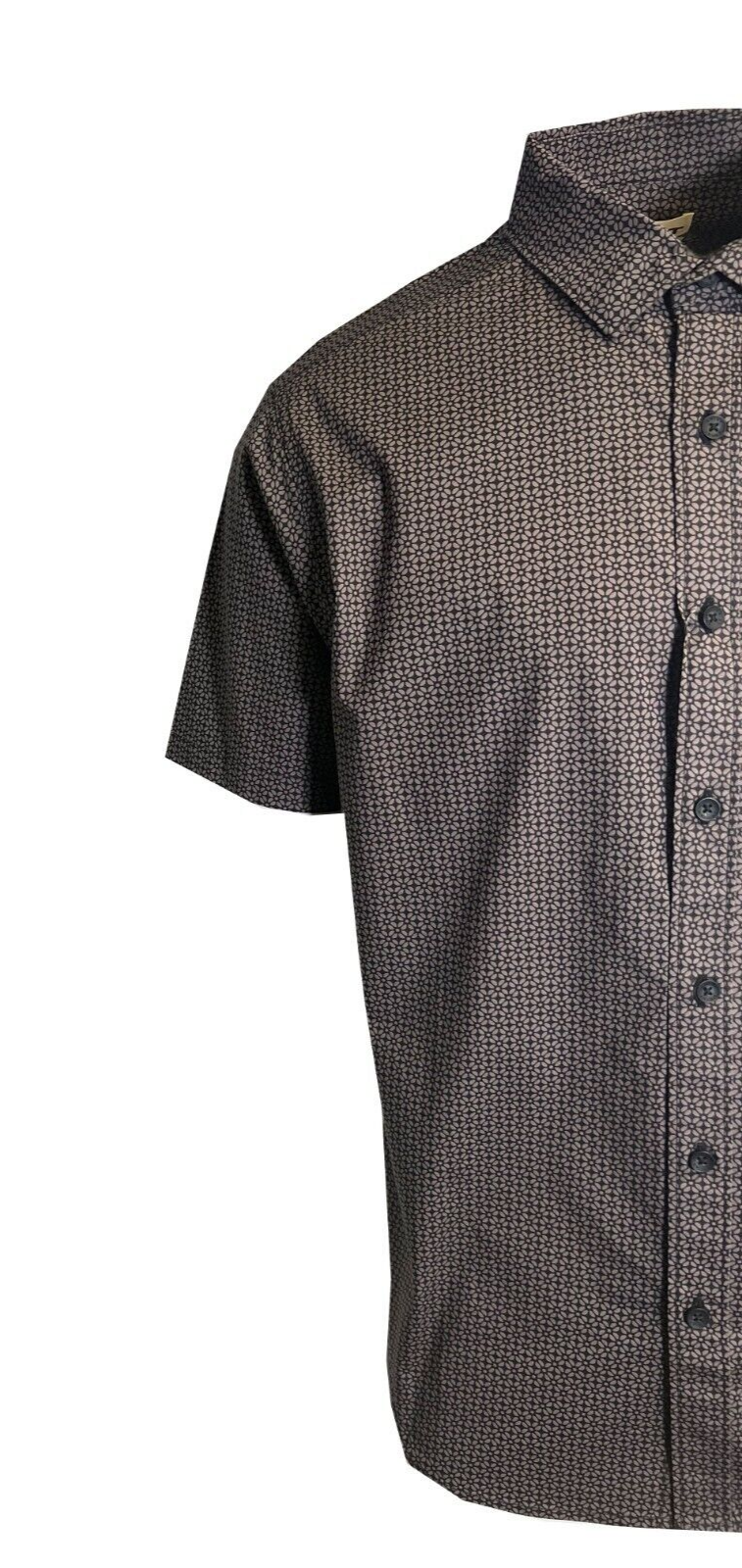 Ariat Men's Brown Shirt Milo Stretch Modern Fit Button Up S/S (S31)