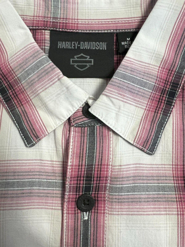 HD Branded Men's Shirt Plaid Forever S/S Woven
