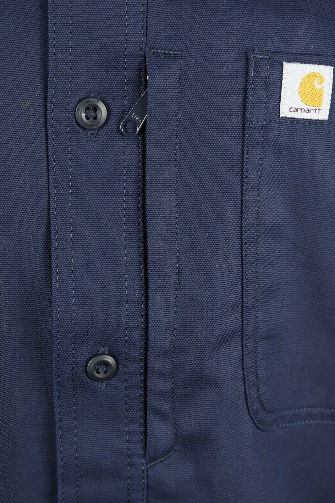 Carhartt Women's Navy Rugged Professional Series L/S Woven Shirt (212)