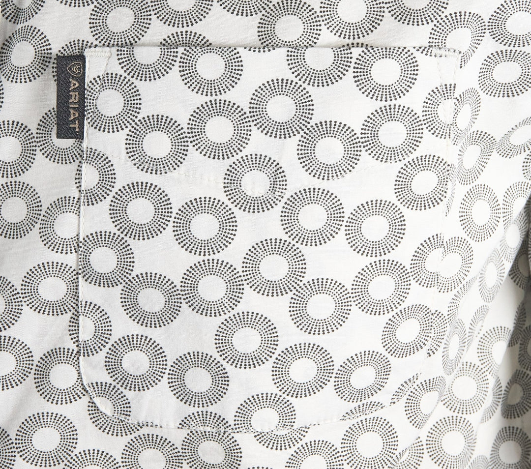 Ariat Men's Shirt Vanilla Ice Marc Stretch Modern Fit S/S (S48)