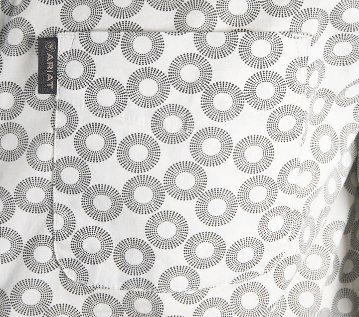 Ariat Men's Shirt Vanilla Ice Marc Stretch Modern Fit S/S (S48)