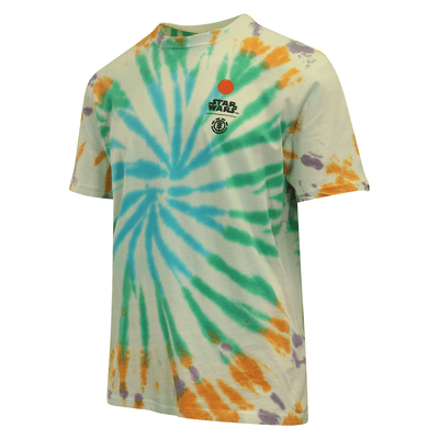 Element x Star Wars Men's T-Shirt White Multicolor Tye-Dye S/S (S06)