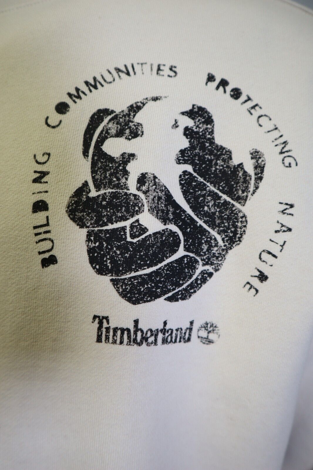 Timberland Men's Sweatshirt Undyed Building Communities Protecting Nature (S01)