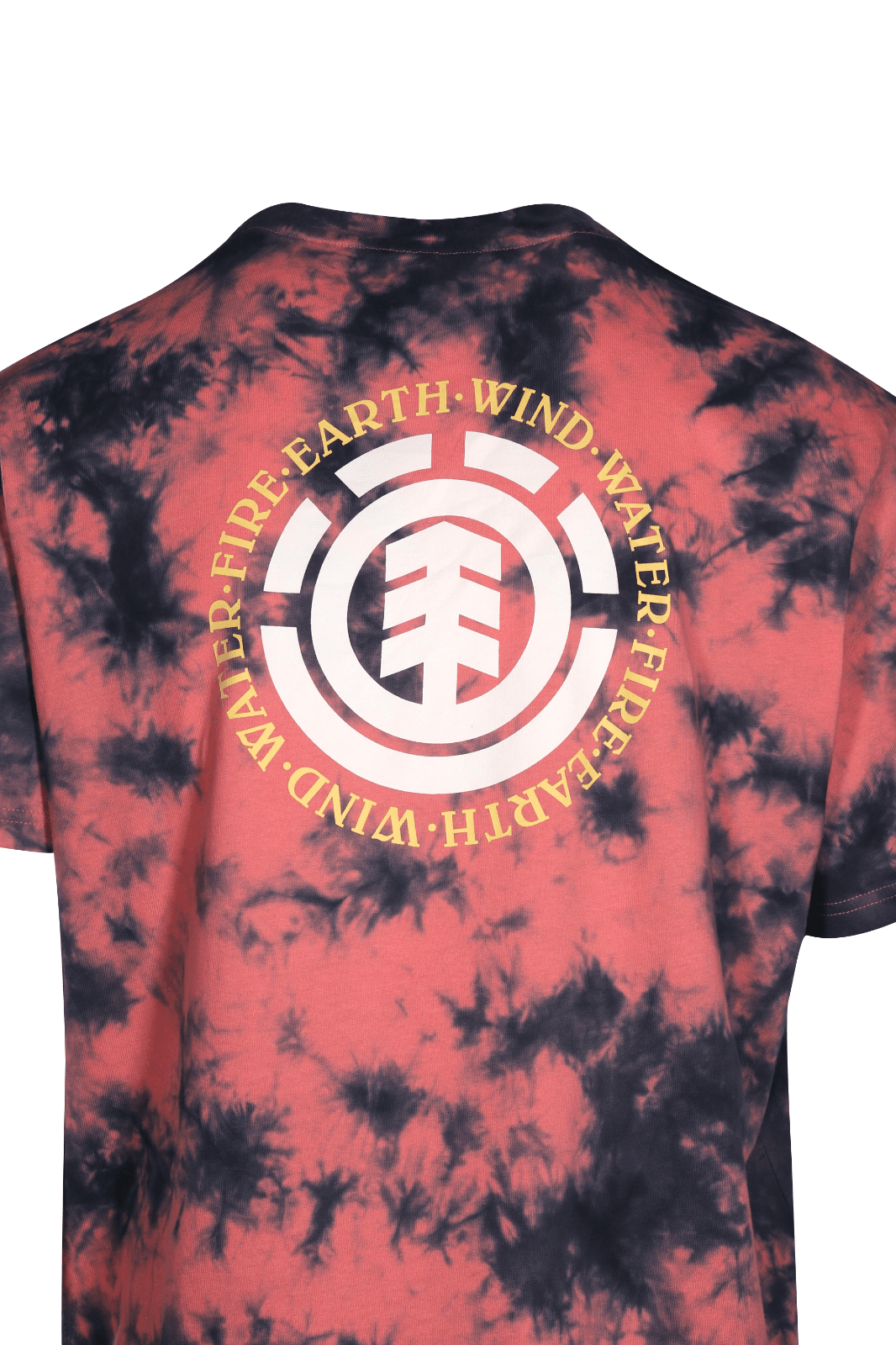 Element Men's T-Shirt Pink Blue Wander Tye-Dye S/S (S01)