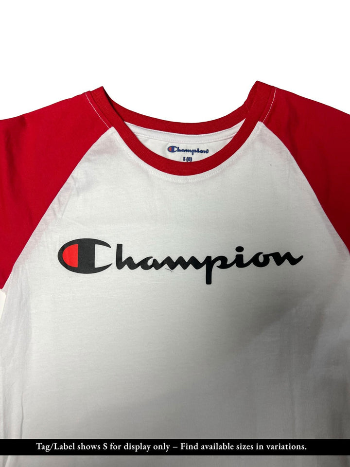 Champion Boy’s Red White Black T-Shirt & Short Set (S01)