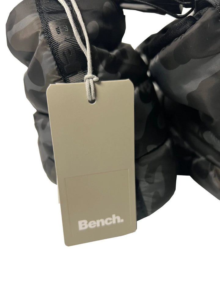 Bench Men's Green Camo Puffer Slippers Indoor FiberFill (S05)