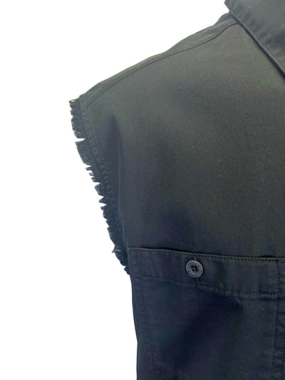 Harley-Davidson Men's Black Vest V-Twin Equipped Blowout Sleeveless Shirt (S01)