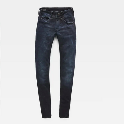 G-STAR RAW Women's Lynn Mid Waist Skinny Jeans (Retail $170)
