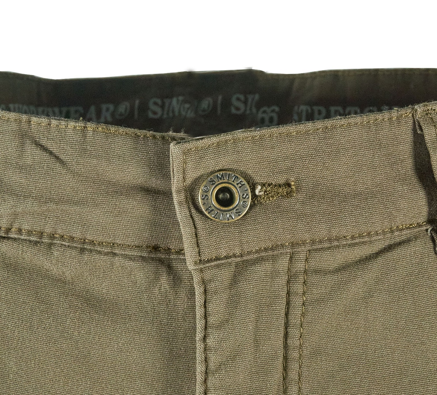 Smith's Workwear Men's Stretch Fleece Lined Canvas 5 Pocket Pant (S01) - (S04)