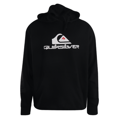 Quiksilver Men's Hoodie Black White Red Logo (S19)