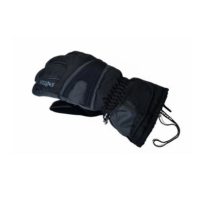 Snotek Men's Black Performance Ski Gloves ST211 (S07)