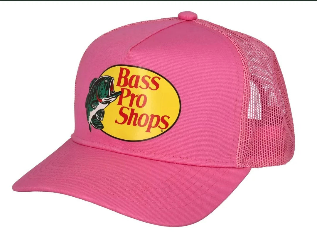 Bass Pro Shops Trucker Cap Mesh Snapback Outdoor Hat - Assorted 6 Mystery Packs