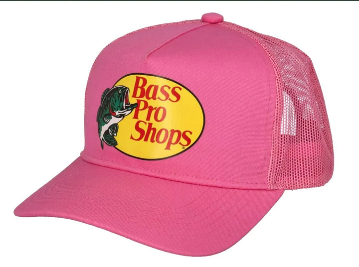 Bass Pro Shops Trucker Cap Mesh Snapback Outdoor Hat - Assorted 6 Mystery Packs