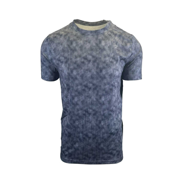 Pajar Men's T-Shirt Performance Moisture Wicking S/S (S01) - Blue & Grey