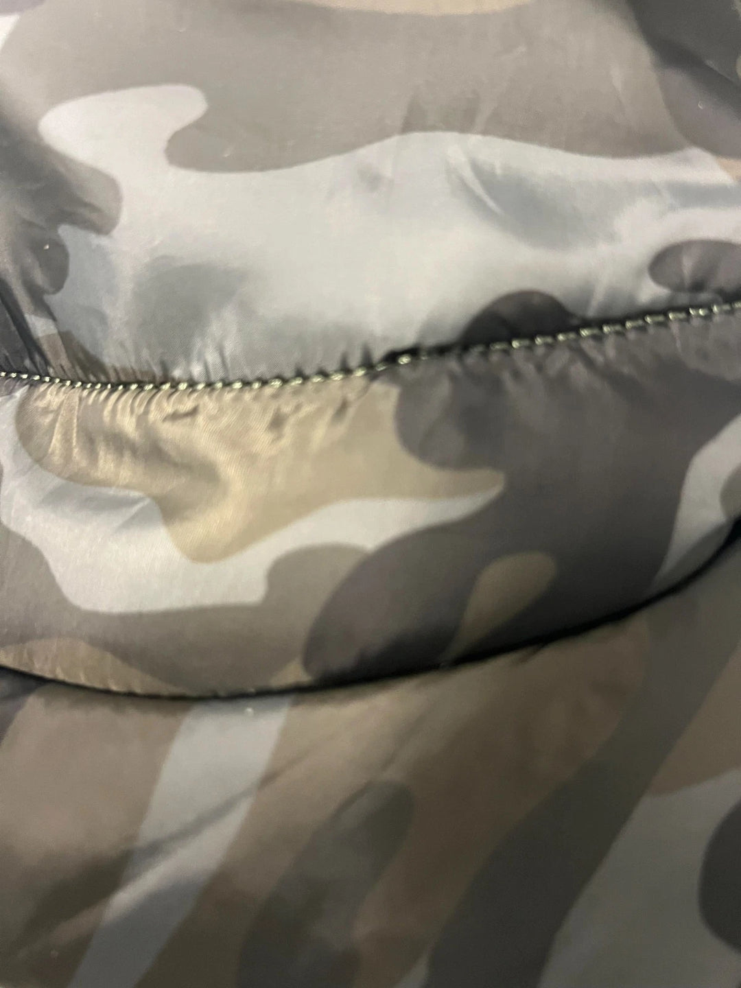 Bench Men's Green Camo Puffer Slippers Indoor FiberFill (S05)