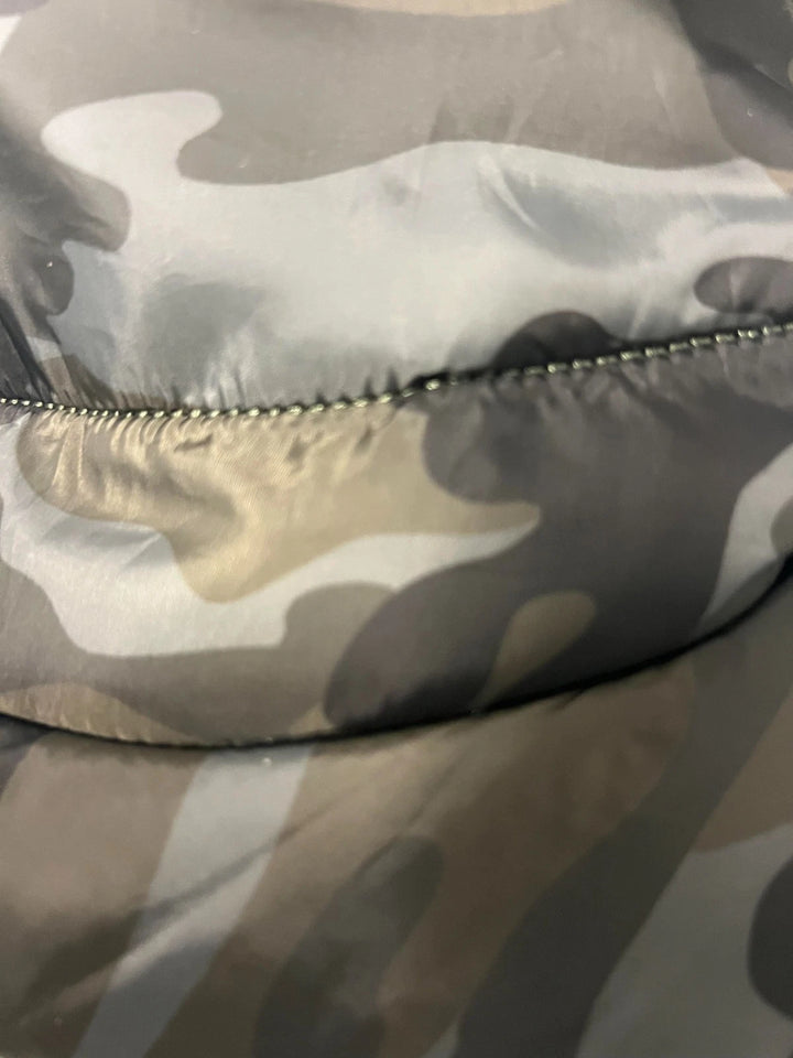 Bench Men's Green Camo Puffer Slippers Indoor FiberFill (S05)