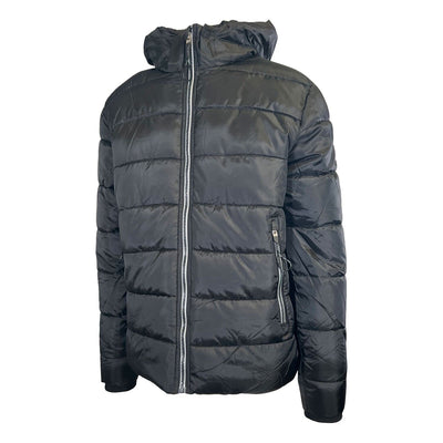 Gant Men's Black Jacket Active Cloud Puffer Hooded (S01)