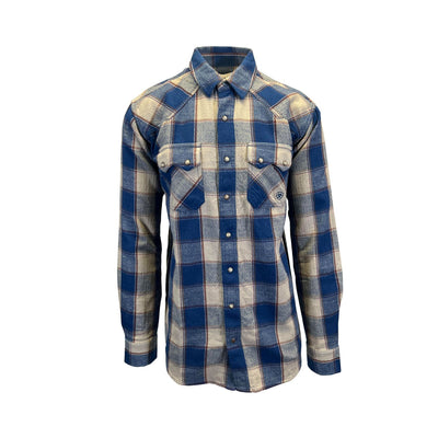 Ariat Men's White Pepper Shirt Howie Retro Fit Long Sleeve (S42)