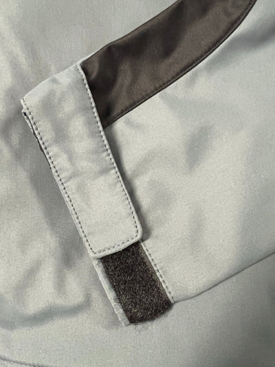 Coors Light Men's Jacket Grey Black Two Tone Pulse Softshell (S01) - Size Medium