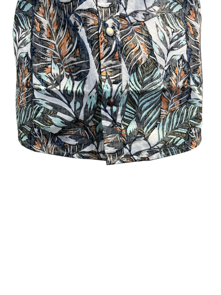 Ariat Men's White Asparagus Shirt Hodie Retro Fit Short Sleeve (S43)