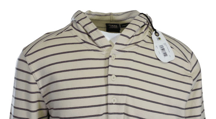 prAna Men's Chalk Hoodie Summer Swell Pullover (S02)