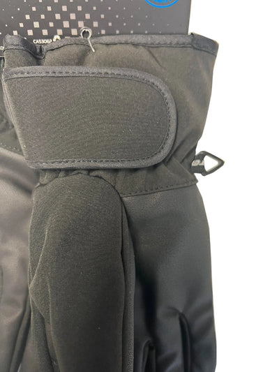 Snotek Junior's Black Performance Winter Ski Gloves ST327 (S04)