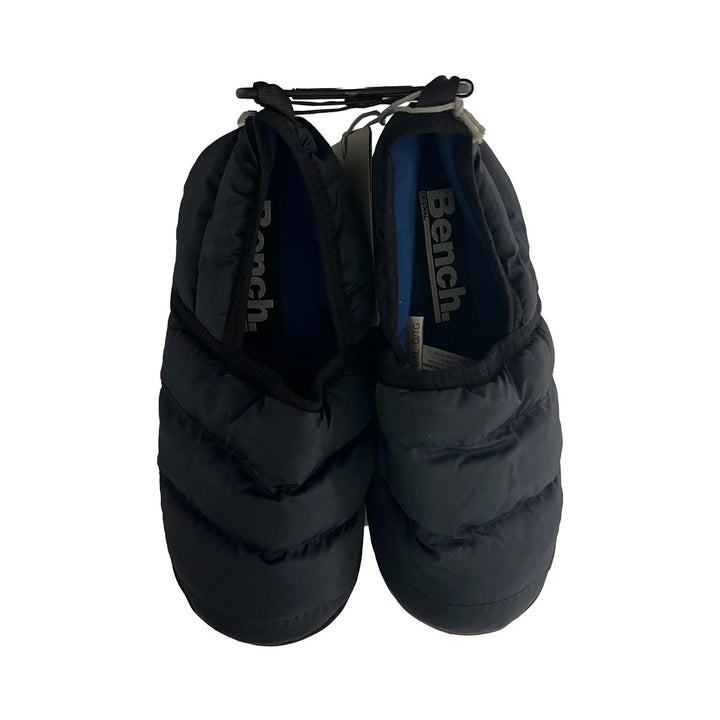 Bench Juniors Kid's Navy Puffer Slippers with Rubber Sole FiberFill (S02)