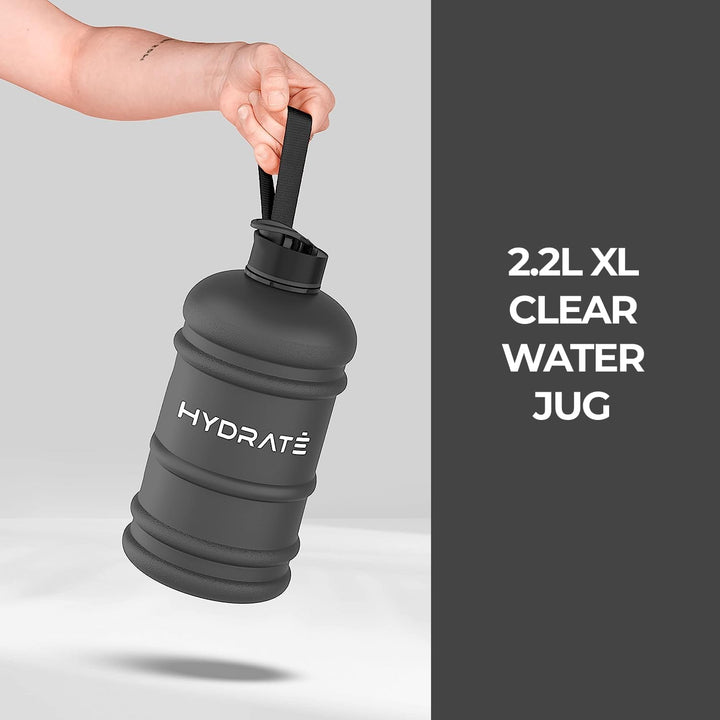 Hydrate BPA Free 2.2L Water Bottle