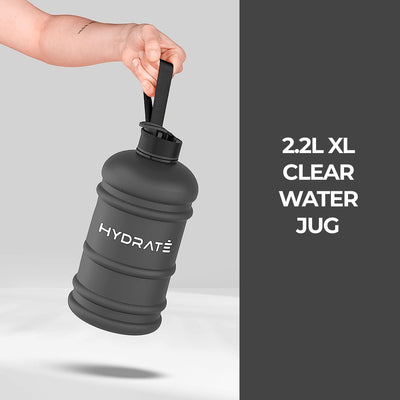 Hydrate BPA Free 2.2L Water Bottle