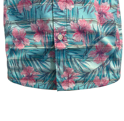 Ariat Men's Misty Jade Shirt Monroe Floral Stretch Modern Fit (S44)