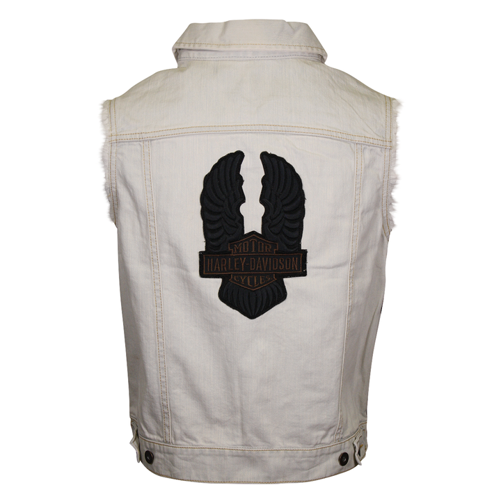 HD Branded Women's Denim Vest Jacket (S11)