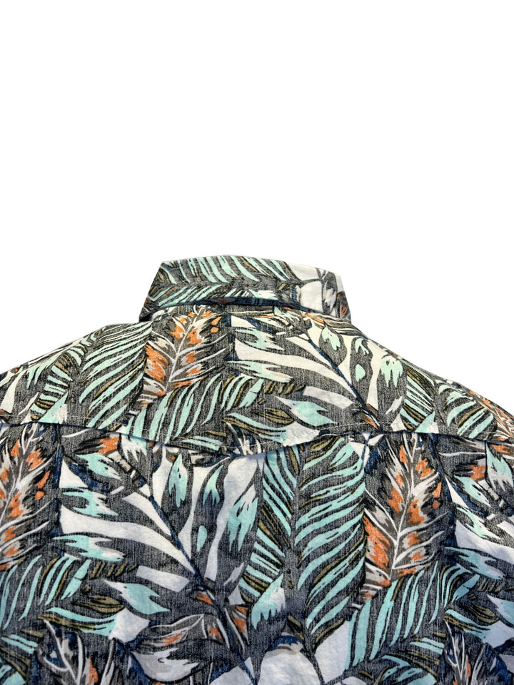 Ariat Men's White Asparagus Shirt Hodie Retro Fit Short Sleeve (S43)