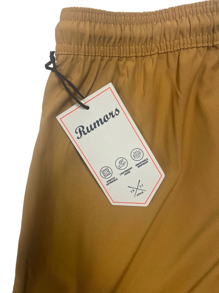 Rumors Men’s Khaki Jogger Pant Lightweight Technical Stretch Fabric (S01)