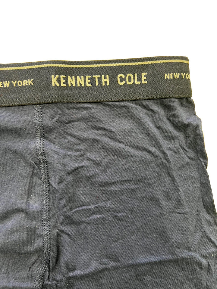 Kenneth Cole Men's 3 Pack Boxer Black Navy Black Boxer Briefs (S11)