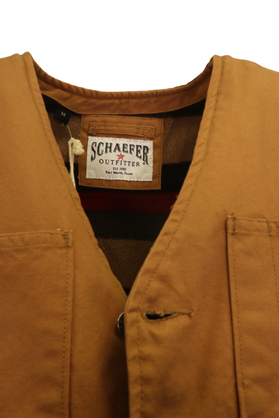 Schaefer Outfitter Men's Vest Blanket Lined Vintage Mesquite