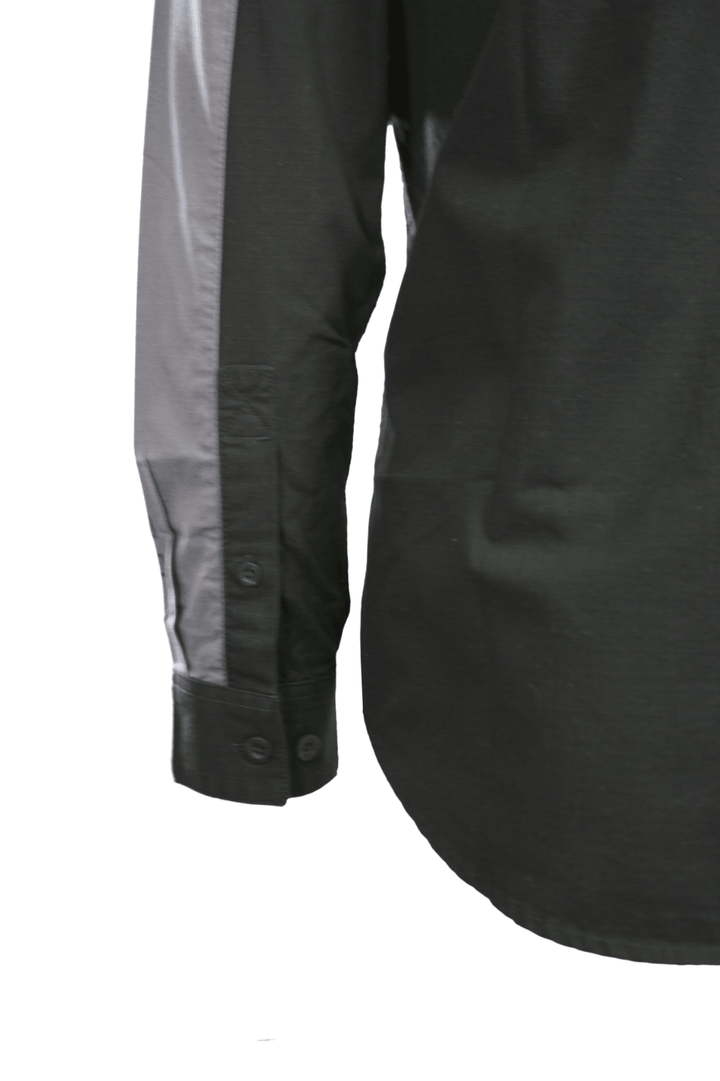 HD Branded Men's Shirt Black Beauty Willie G Skull Viper L/S (S63)