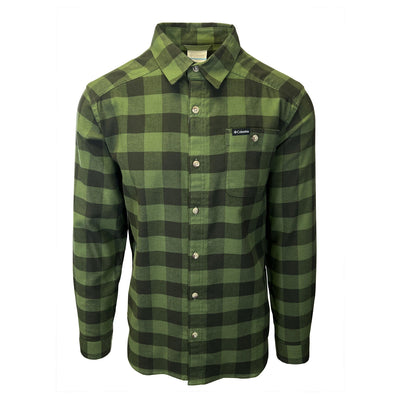 Columbia Men's Canteen Buffalo Check Shirt Cornell Woods Flannel L/S (352)