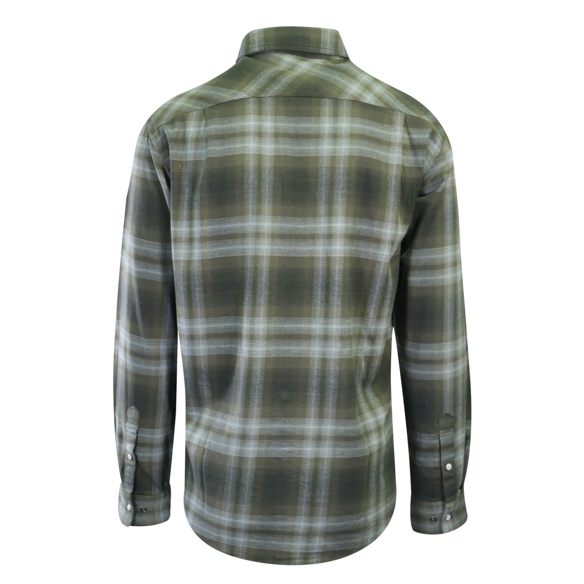 Carhartt Men's Woven Shirt Green Plaid Long Sleeve (331)